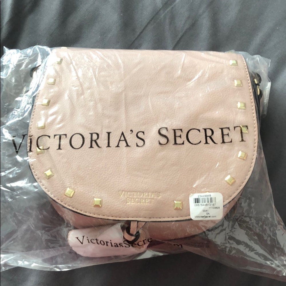NWT Victoria Secret nude/pale pink crossbody bag